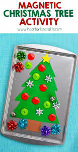 Magnetic Christmas Tree Activity