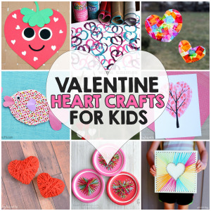 Valentine Heart Crafts For Kids