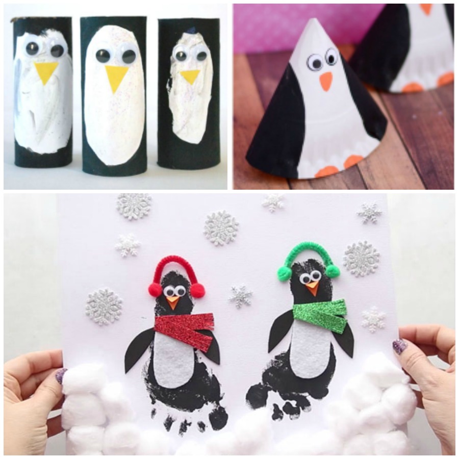 These 15 creative penguin crafts make the perfect winter kids craft, preschool craft, and winter animal craft for kids.