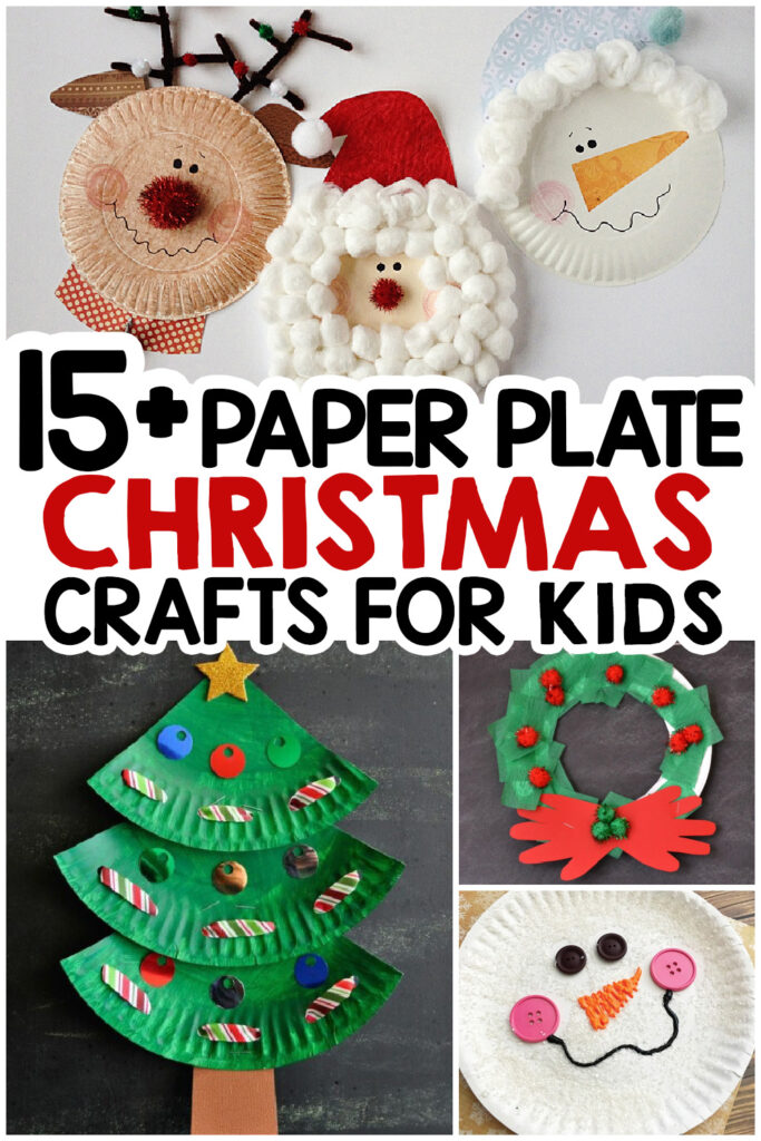 Paper plate crafts are one of the easiest and cheapest ways to craft. Now that we're in the Christmas crafting season, I thought I'd put together a collection of our favorite Christmas Paper Plate Crafts for kids to make! Here are all the best Christmas paper plate crafts in one place!