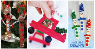 If you're looking for some easy Christmas crafting ideas, these Christmas Popsicle Stick Crafts for kids are perfect for you! Grab some popsicle sticks to create so many different Christmas craft ideas that we've rounded up for you here.