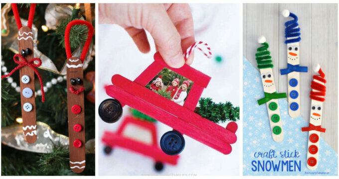 25+ Christmas Popsicle Stick Crafts for Kids