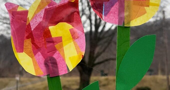 Tulip Suncatchers