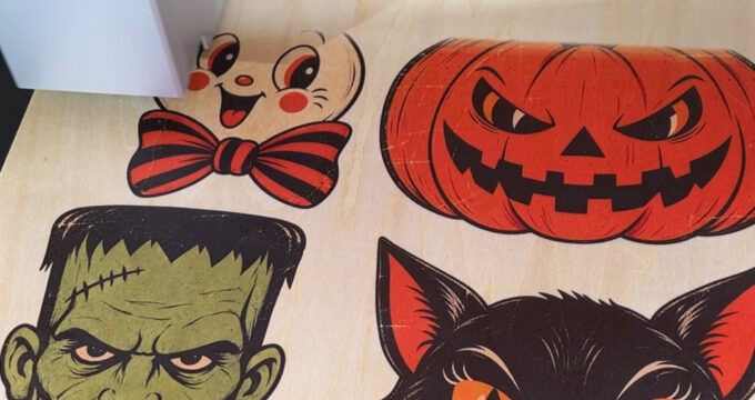 DIY Vintage Halloween Garland with the xTool M2